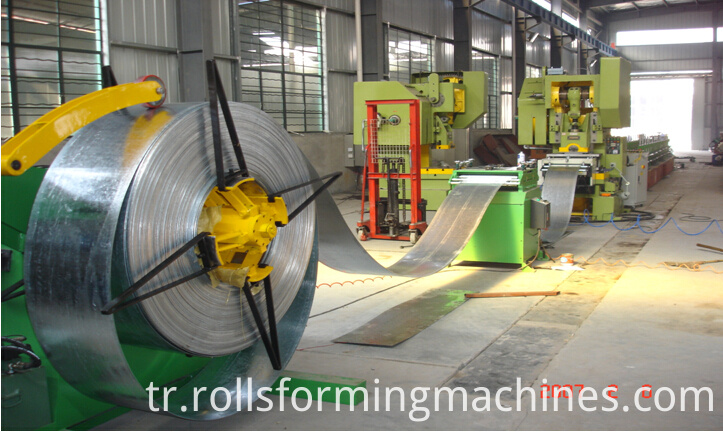 Whole line of cable tray machine Whole line of cable tray machine